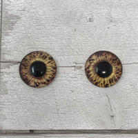 Glass eye cabochons in sizes 6mm to 40mm human iris dog cat animal eyes (454)