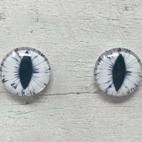 Glass eye cabochons in sizes 6mm to 40mm dragon cat eyes monster iris snake fantasy creature animal eyes (114)