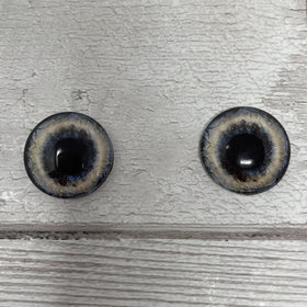 Glass eye cabochons in sizes 6mm to 40mm dragon eyes dog  wolf iris (487)